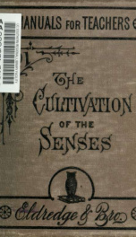 The cultivation of the senses_cover