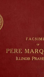 Facsimile of Père Marquette's Illinois prayer book_cover