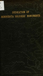 Report of the Minnesota commission appointed to erect monuments to soldiers in the national military cemetries at Little Rock, Arkansas; Memphis, Tennessee; Andersonville, Georgia_cover