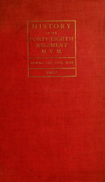 History of the Forty-eighth Regiment, M.V.M. during the Civil War_cover