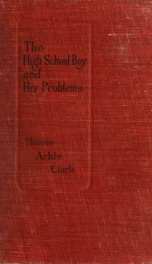 The high school boy and his problems_cover