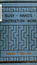 Busy hands : construction work for children_cover