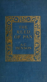 The reed of Pan; English renderings of Greek epigrams and lyrics_cover