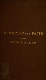 Geometry and faith; a supplement to the Ninth Bridgewater treatise_cover