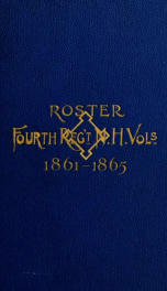 Roster, Fourth Regiment New Hampshire Volunteers_cover