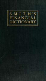 Smith's financial dictionary_cover