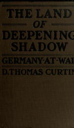 The land of deepening shadow; Germany-at-war_cover