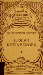 Joseph Rheinberger : mit drei Bildnissen_cover