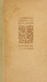 Cambridge essays on education_cover