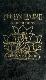 The last ballad, and other poems_cover