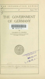 The German war code contrasted with the war manuals of the United States, Great Britain, and France_cover