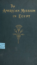 The American mission in Egypt, 1854-1896_cover