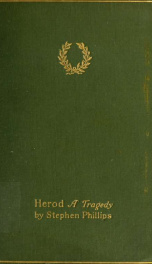 Herod : a tragedy_cover