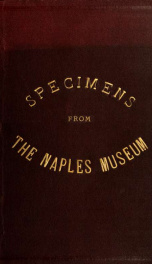 Specimens from the Naples Museum : one hundred and sixty-eight plates, engraved on copper by the best Italian artists, illustrating four hundred and sixty-six objects from every branch of art and archaeology_cover