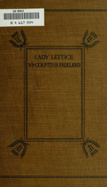 Lady Lettice, vi-countess Falkland_cover