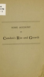 Some account of Camden's rise and growth_cover