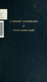 A Herbert bibliography_cover