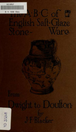 The ABC of English salt-glaze stoneware from Dwight to Doulton_cover