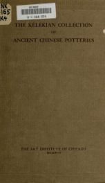 The Kélékian collection of ancient Chinese potteries_cover