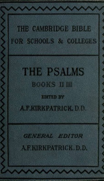 The book of Psalms : with introduction and notes 2_cover