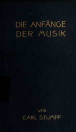 Die anfänge der musik_cover