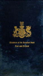 Members of the Beaufort hunt, past & present_cover