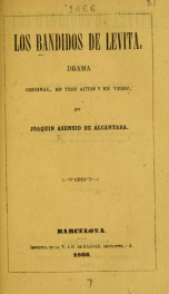 Los bandidos de Levita : drama en tres actos_cover