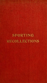 Sporting recollections_cover