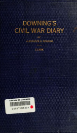 Downing's civil war diary_cover