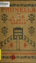 Prunella : or, Love in a Dutch garden_cover