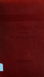 Major Lawrence, F.L.S. A novel 2_cover