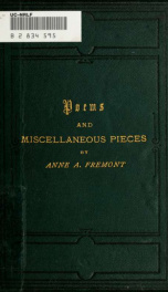 Poems and miscellaneous pieces_cover