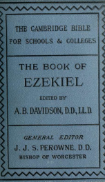 The book of the prophet Ezekiel_cover