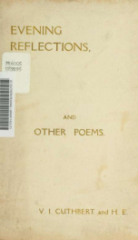 Evening reflections and other poems_cover