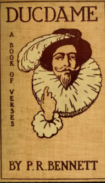 Ducdame; a book of verses_cover