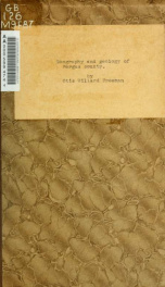 Geography and geology of Fergus County_cover