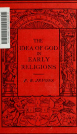 The idea of God in early religions_cover