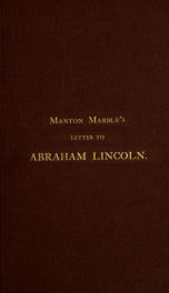 Letter to Abraham Lincoln_cover