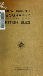 Geography of the British Isles. Zum Gebrauch in deutschen Schulen_cover