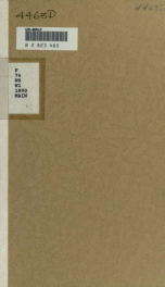 North Worcester, its first settlers and old farms : an historical address, delivered before the Chamberlain District Farmers' Club, at the residence of A.S. Lovell, North Worcester, Dec. 6, 1889_cover