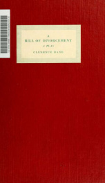 A bill of divorcement; a play_cover