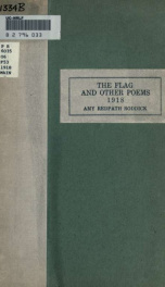 The flag, and other poems, 1918_cover