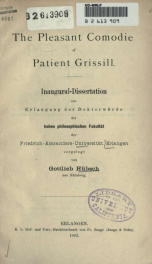 The pleasant comodie of patient grissill_cover