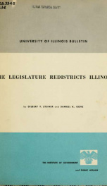 The legislature redistricts Illinois_cover