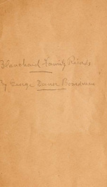 Blanchard family records_cover