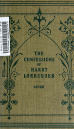 The confessions of Harry Lorrequer_cover