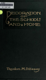 Decoration of the school and home_cover