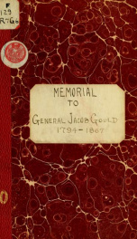 [Memorial] General Jacob Gould_cover