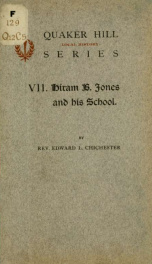 Hiram B. Jones and his school_cover