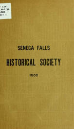 Papers read before the Seneca Falls historical society .. 4_cover